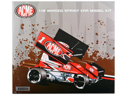 ACME 1/18 Winged Sprint Car Model Kit image