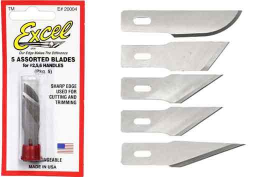 Excel #2 Blades Assorted 5 Pack image