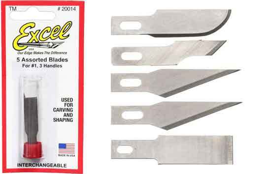 Excel #1 Assorted Blades 5 Pack image