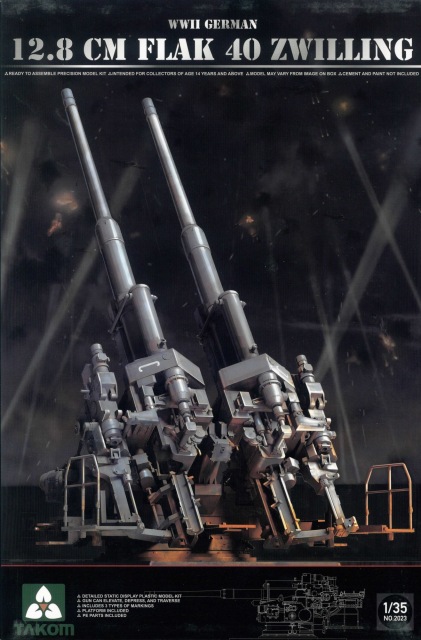 Takom 1/35 WWII German Flak Guns image