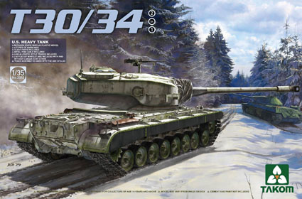 Takom 1/35 US Heavy Tank T30/34 2N1 image