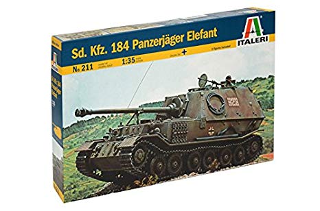 Italeri 1/35 Tiger Elefant Tan image