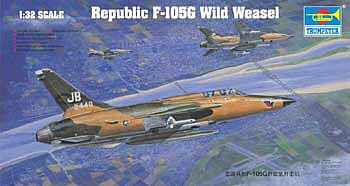 Trumpeter 1/32 USAF Republic F-105G Wild Weasel image