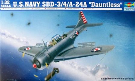 Trumpeter 1/32 US SBD-3/4/A-24A "Dauntless" image