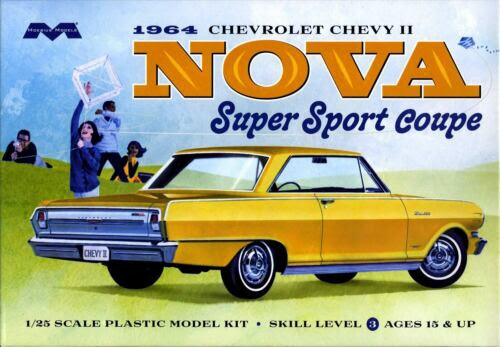 Moebius 1/25 1964 Chevy Nova SS Super Sport Coupe image