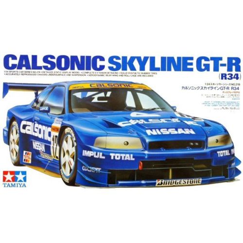 Tamiya 1/24 Calsonic GT-R R34 image