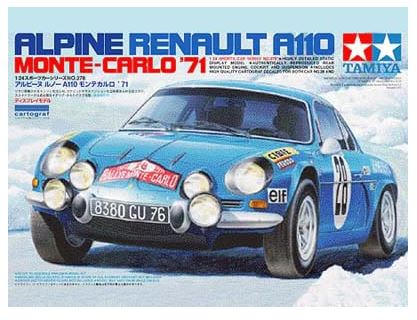 Tamiya 1/24 Alpine A110 Monte-Carlo 1971 image