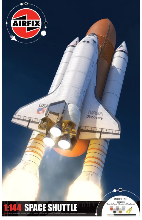 Airfix 1/144 Space Shuttle Modelling Set image
