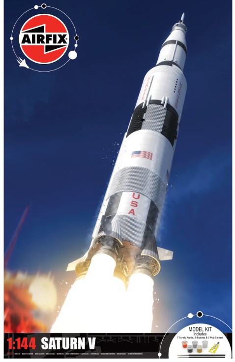 Airfix 1/144 Saturn V Modelling Set image