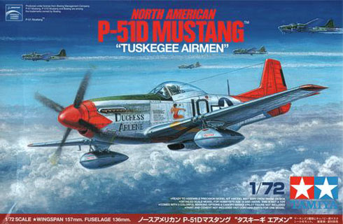 Tamiya 1/72 P-51D Mustang Tusgee Airmen image