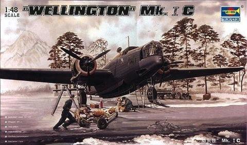 Trumpeter 1/48 Wellington Mk.1C image