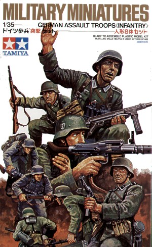 Tamiya 1/35 German Assault Troops image