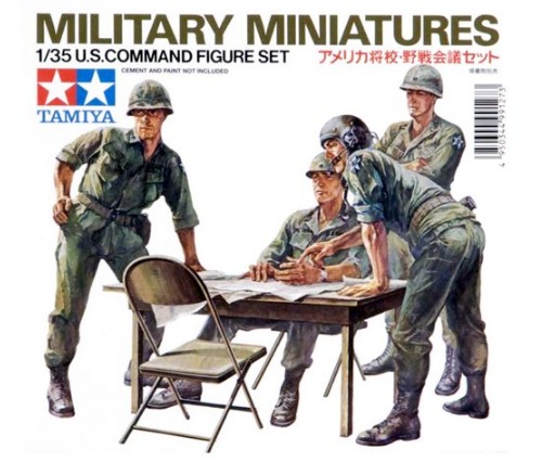 Tamiya 1/35 U.S Command Figure Set image