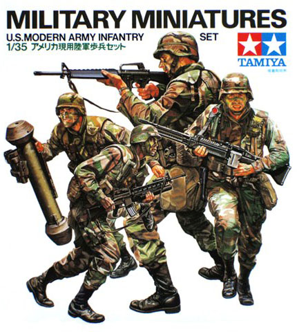 Tamiya 1/35 U.S Modern Infantry image