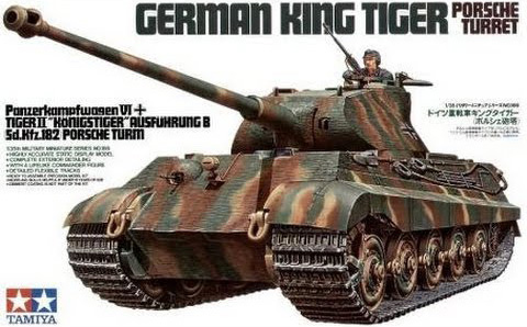 Tamiya 1/35 King Tiger Porsche image