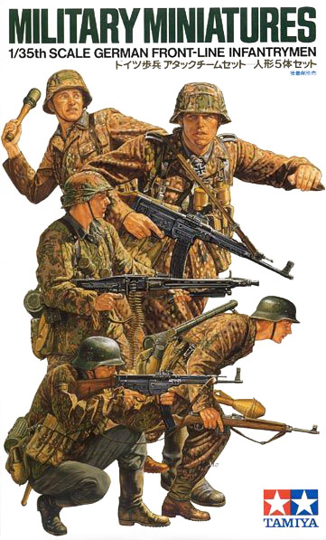 Tamiya 1/35 German Front-Line Infantrymen image