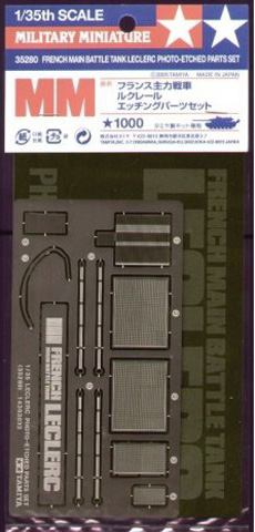 Tamiya 1/35 French Main Battle Tank Leclerc Photo Etch Set image