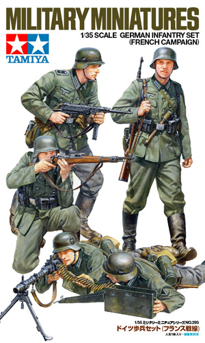 Tamiya 1/35 German Infantry French Campaign image