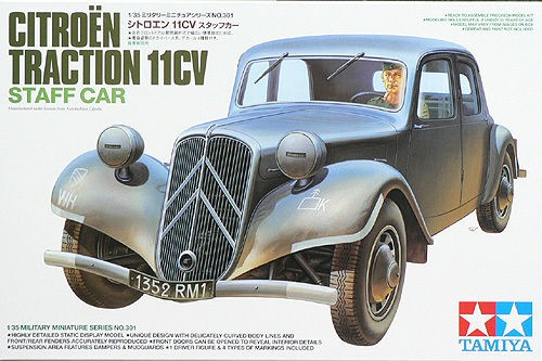 Tamiya 1/35 Citroen Traction 11CV image