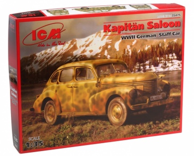 ICM 1/35 Kapitan Saloon Staff Car image