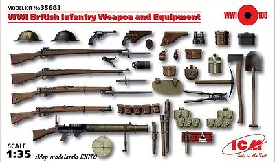 ICM 1/35 British Infantry Weapons & Equipment WWI image