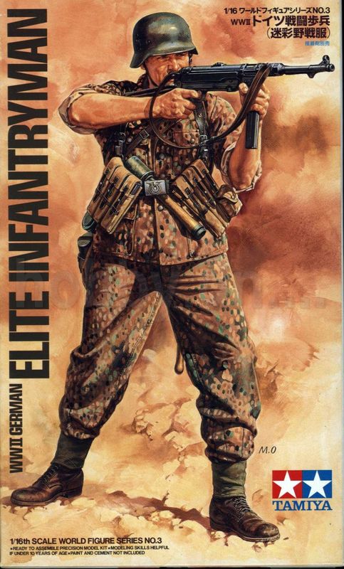 Tamiya 1/16 WWII German Elite Infantryman image