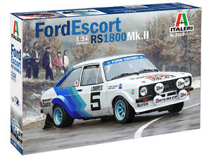 Italeri 1/24 Ford Escort Mk II RS 1800 Rally image