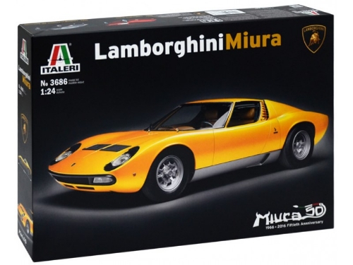 Italeri 1/24 Lamborghini Miura image