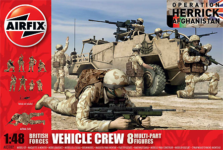 Airfix 1/48 British Maintenance Crew (Op Herrick) image