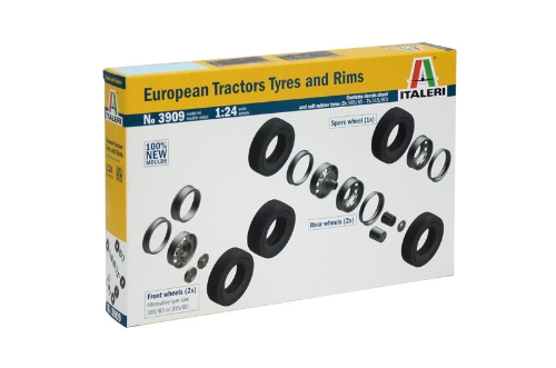 Italeri 1/24 European Truck Tires & Rims image