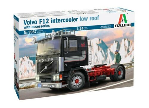Italeri 1/24 Volvo F12 Intercooler Low Roof Truck image