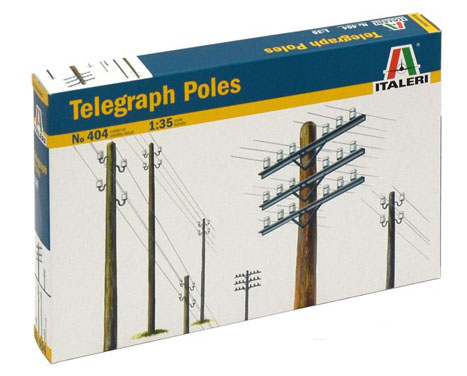 Italeri 1/35 Telegraph Poles image