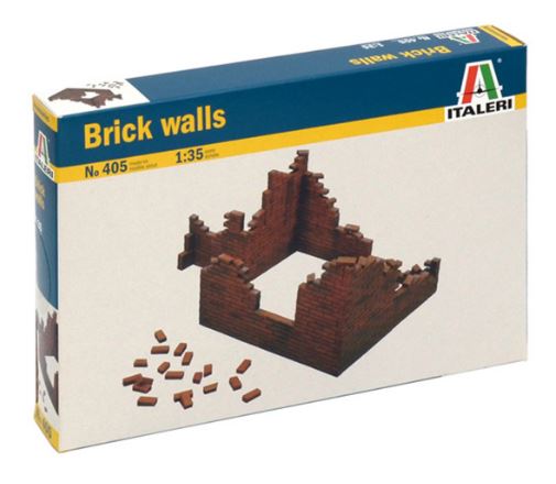 Italeri 1/35 Brick Walls image