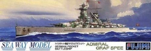 Fujimi 1/700 German Pocket Battleship Admiral Graff Spee image