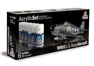 Italeri US Navy Aircraft Paint Set image