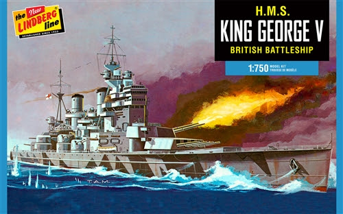 Lindberg 1/750 HMS King George V image