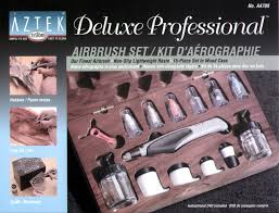Testors Aztek Professional Double Action Internal Mix Airbrush Set image