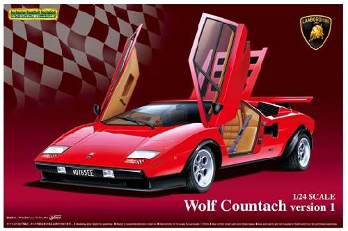 Aoshima 1/24 Wolf Countach Version 1 image