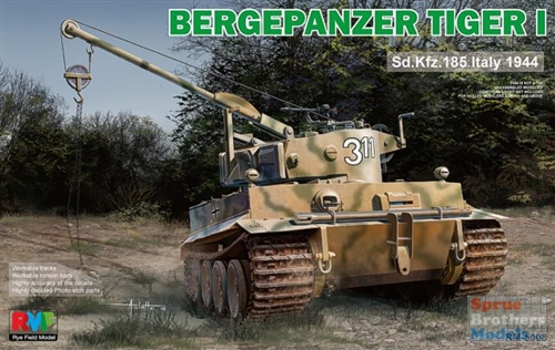 Rye Field Model 1/35 Bergepanzer Tiger I Sd.Kfz.185 Italy 1944 image
