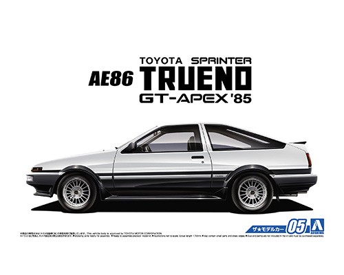 Aoshima 1/24 AE86 Trueno '85 Sprinter image