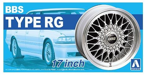 Aoshima 1/24 Rims & Tires - BBS Type RG 17" image