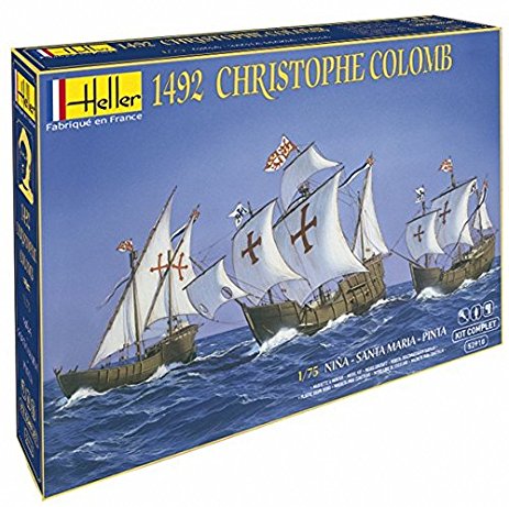 Heller 1/75 1492 Christophe Colomb image
