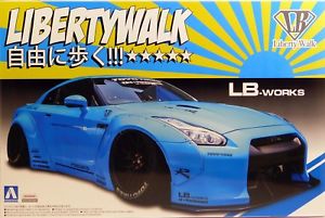 Aoshima 1/24 Liberty Walk R35 GT-R Version 1 image