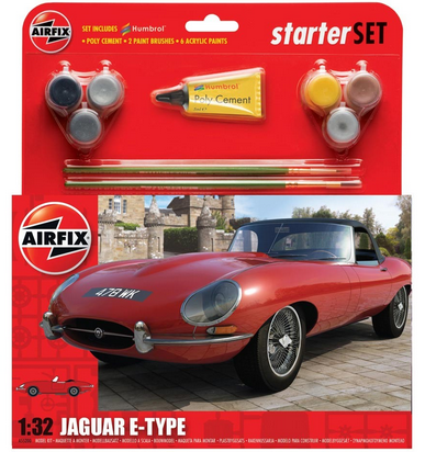 Airfix 1/32 Jaguar E-Type - Starter Set image