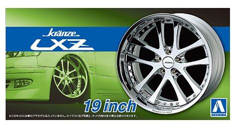 Aoshima 1/24 Rims & Tires - Kranze LXZ 19" image
