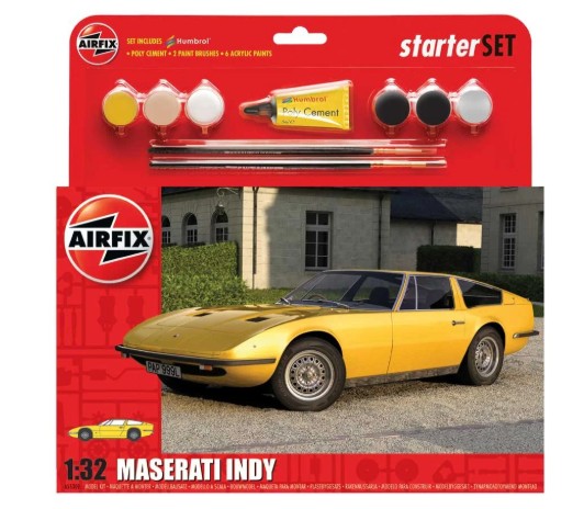 Airfix 1/32 Maserati Indy - Starter Set image