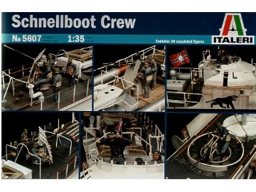 Italeri 1/35 Schnellboote Crew image