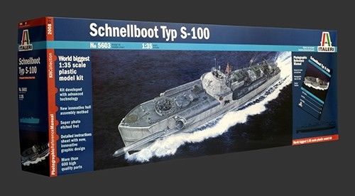 Italeri 1/35 Schnellboot Typ S-100 image