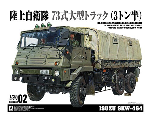 Aoshima 1/35 Isuzu 3 1/2t Truck SKW-464 image