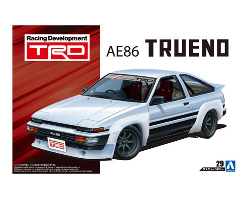 Aoshima 1/24 TRD AE86 Trueno N2 1985 image